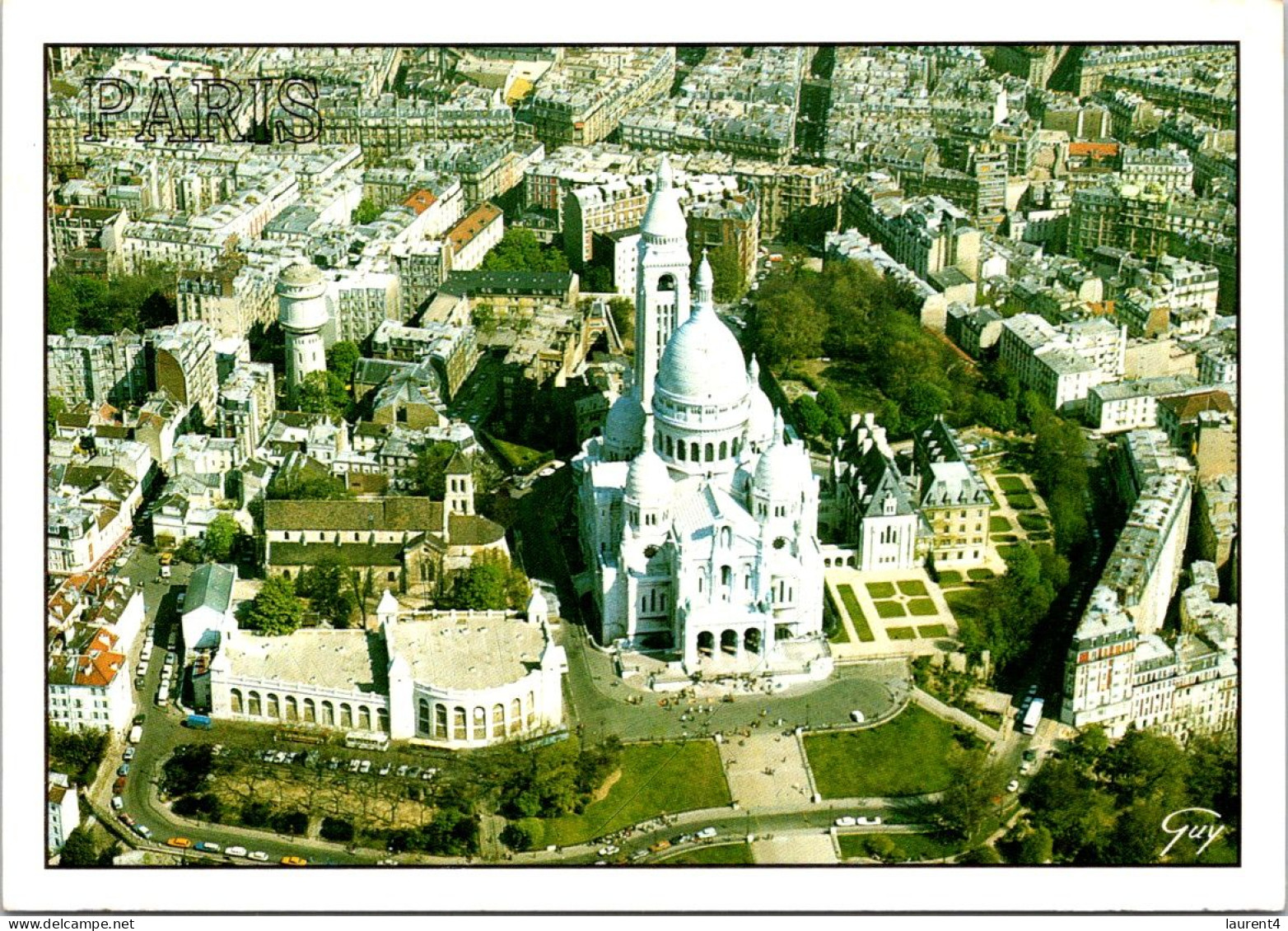 3-10-2023 (3 U 13) France - Paris Basilique Montmartre (posted To Australia 1996) - Eglises Et Cathédrales