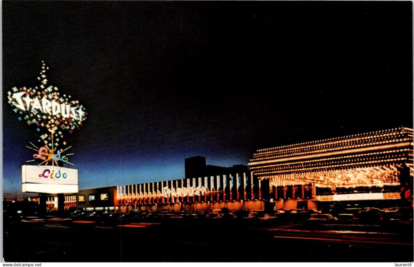 3-10-2023 (3 U 13) USA - Lido Hotel In Las Vegas (at Night) - Hotels & Restaurants