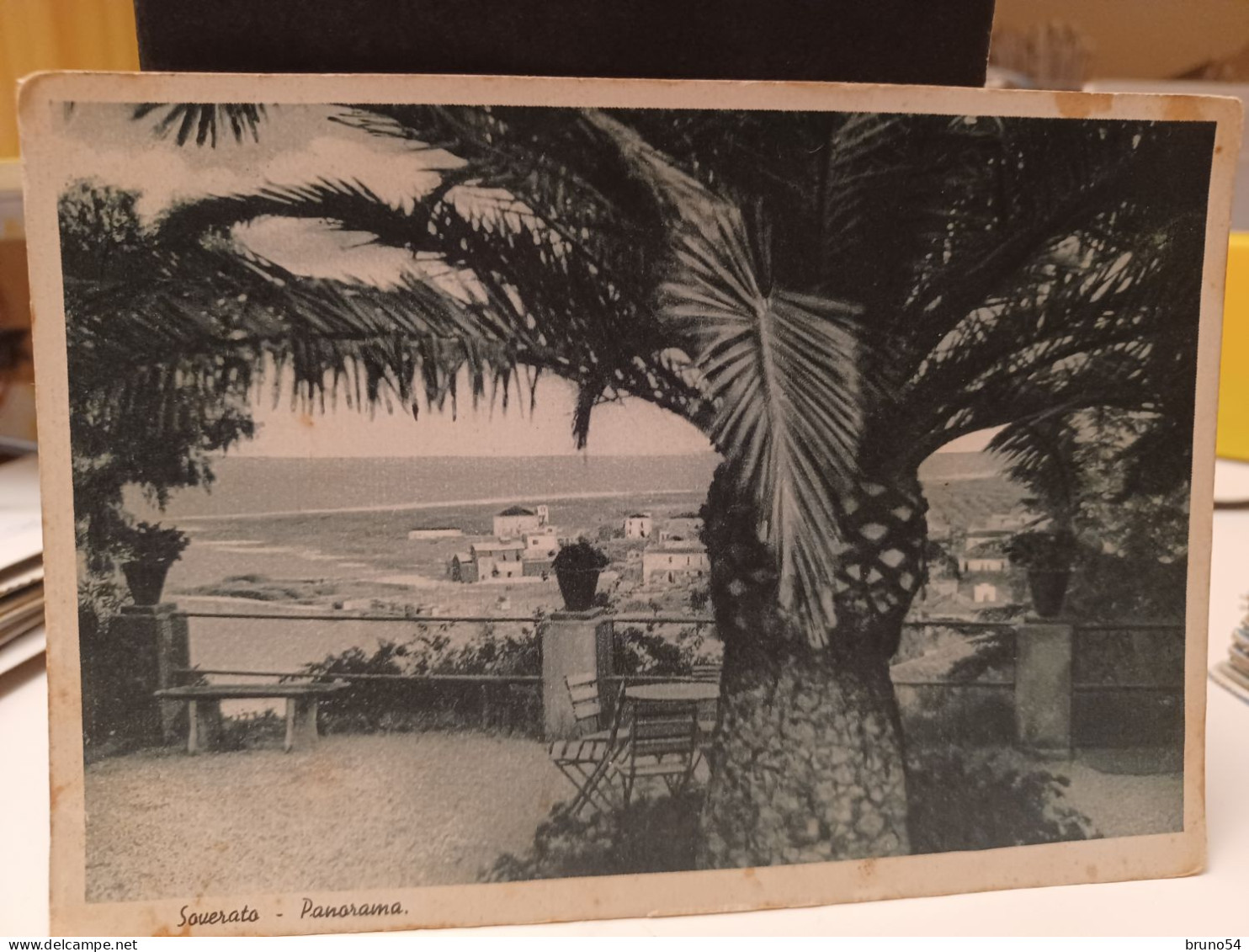 Cartolina Soverato Provincia Catanzaro ,panorama, Palma 1941 - Catanzaro