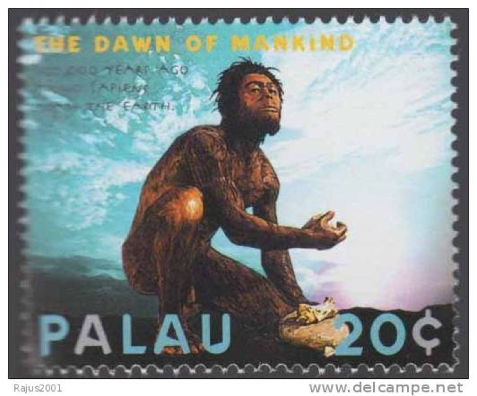 The Dawn Of Mankind, Homo Sapien Early Human Archaeology, MNH Palau - Archéologie
