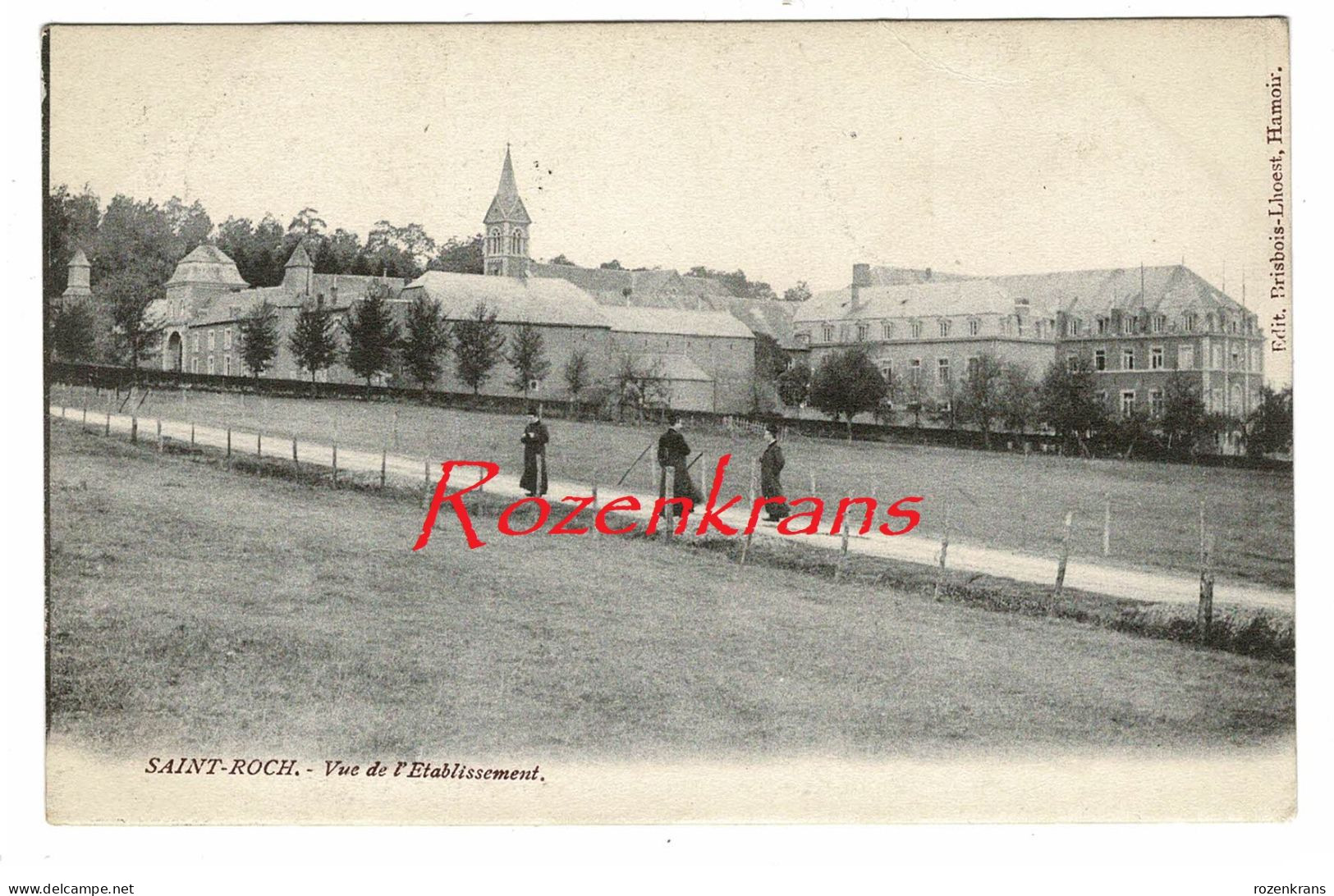 Ferrières - Petit Séminaire De Saint-Roch - Vue De L'Etablissement CPA Liege Province (En Très Bon état) - Ferrières