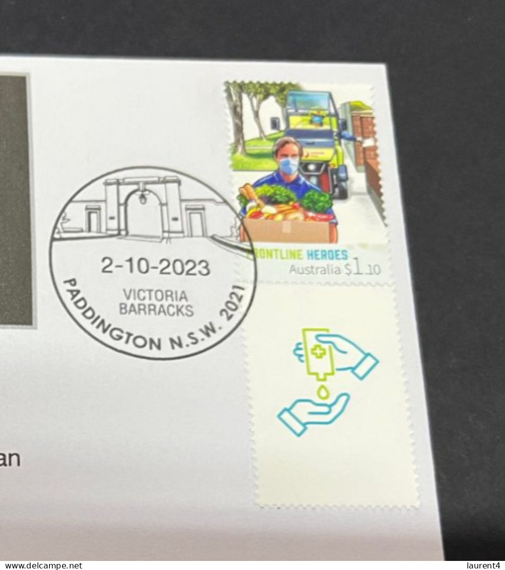 3-10-2023 (3 U 12) Nobel Medecine Prize Awarded In 2023 - 1 Cover - Australian COVID-19 Stamp (postmarked 2-10-2022) - Otros & Sin Clasificación