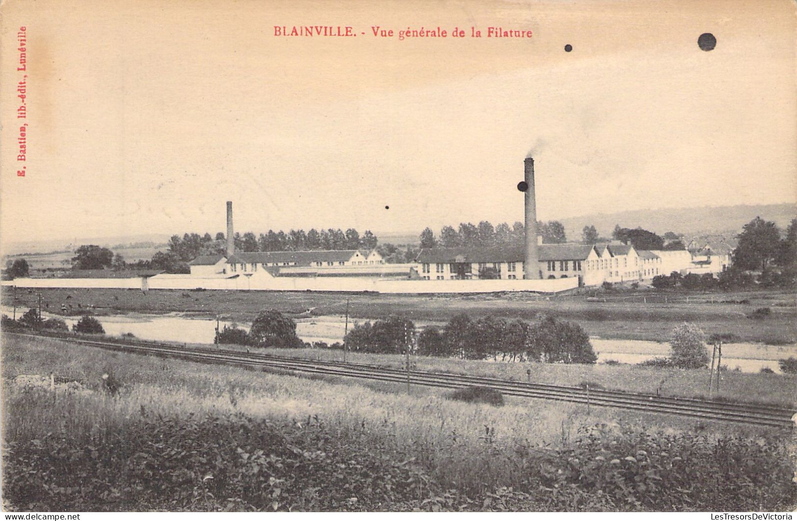 FRANCE - Blainville - Vue Generale De La Filature - Carte Postale Ancienne - - Autres & Non Classés