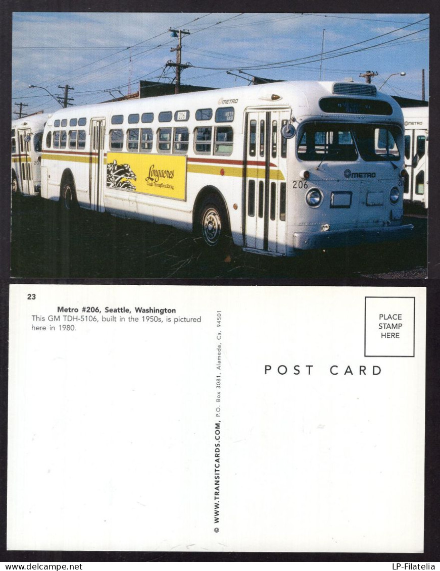 United States - 1980 - Seattle - Metro #206 - Seattle