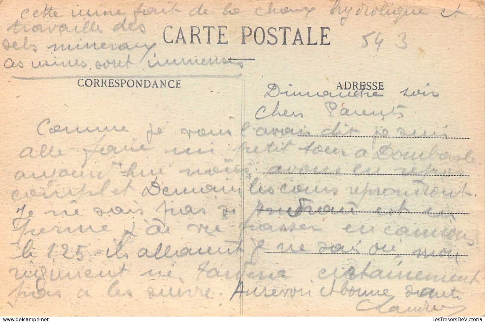 FRANCE - Dombasle Sur Meurthe - Vue Generale Des Usines Solvay - Carte Postale Ancienne - - Sonstige & Ohne Zuordnung
