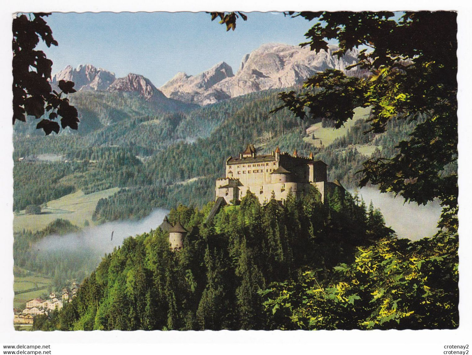 Markt  WERFEN Beliebte Sommerfrische Und Ferienort Mit Feste Hohenwerfen La,d Salzburg VOIR DOS - Werfen