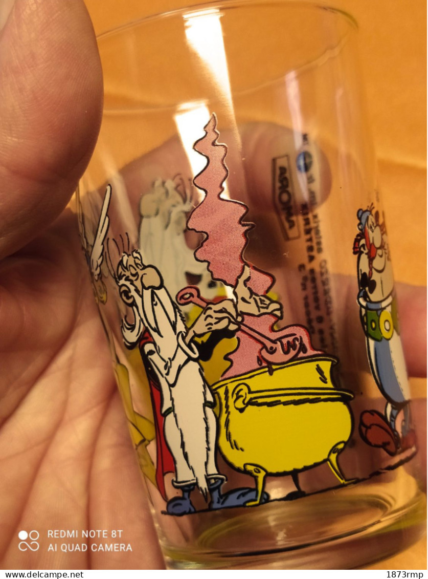 VERRE ASTERIX ET OBELIX, PANORAMIX , GOSCINI UDERZO ® AMORA® 2000 - Eetgerei