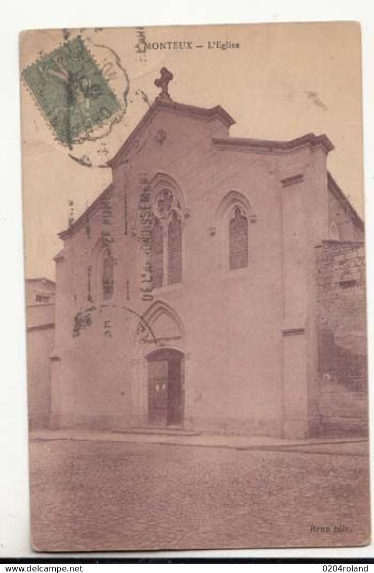 Carte France 84 - Monteux - L'Eglise  - PRIX FIXE - Monteux