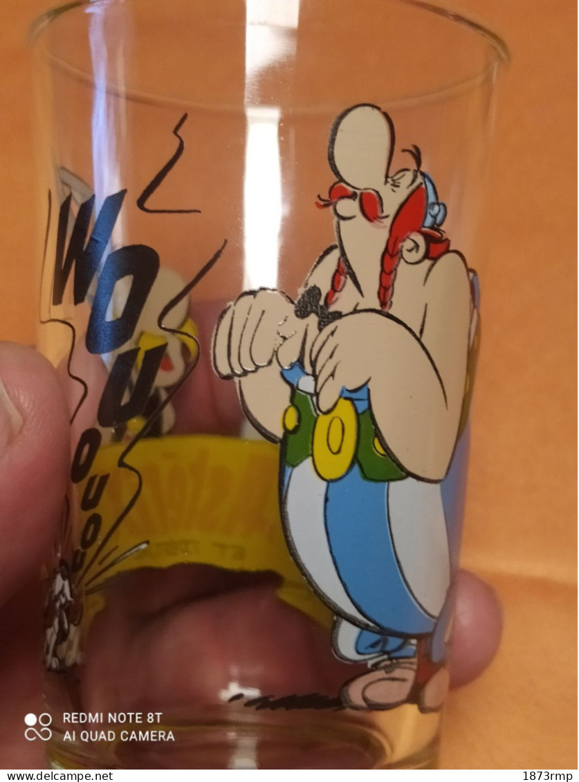 VERRE ASTERIX ET OBELIX, ASTERIX ET IDEFIX, GOSCINI UDERZO ® AMORA® 2000 - Tischkunst