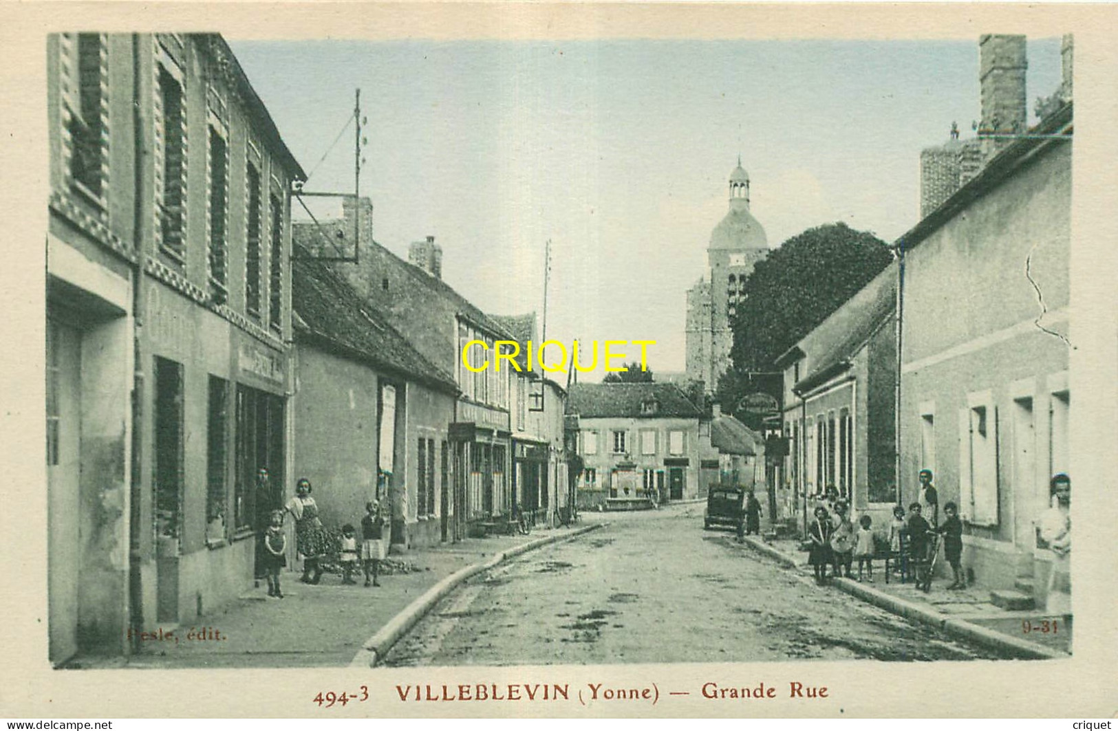 89 Villeblevin, Grande Rue, N° 1 - Villeblevin