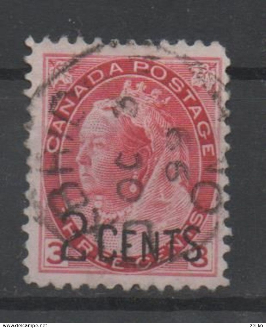 Canada, Used, 1899, Michel 76 - Andere & Zonder Classificatie