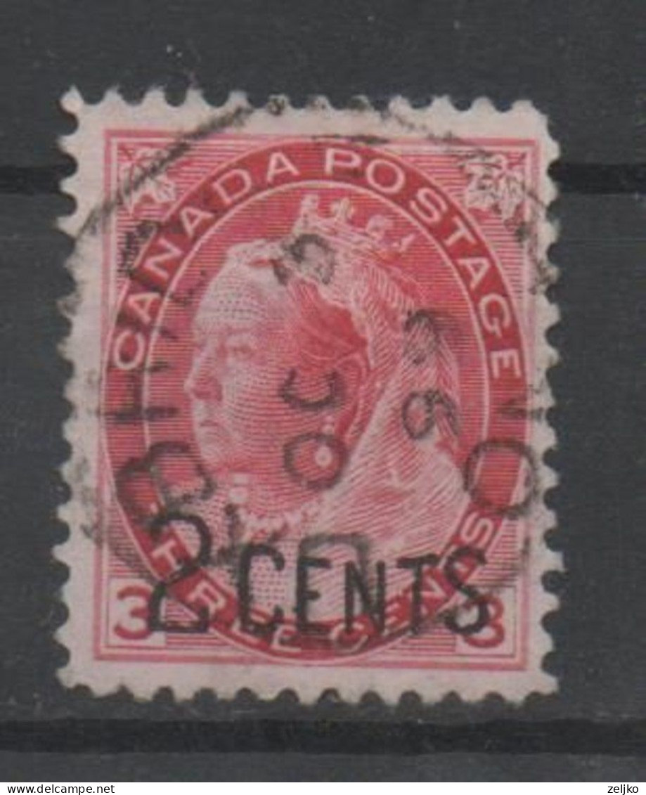Canada, Used, 1899, Michel 76 - Other & Unclassified