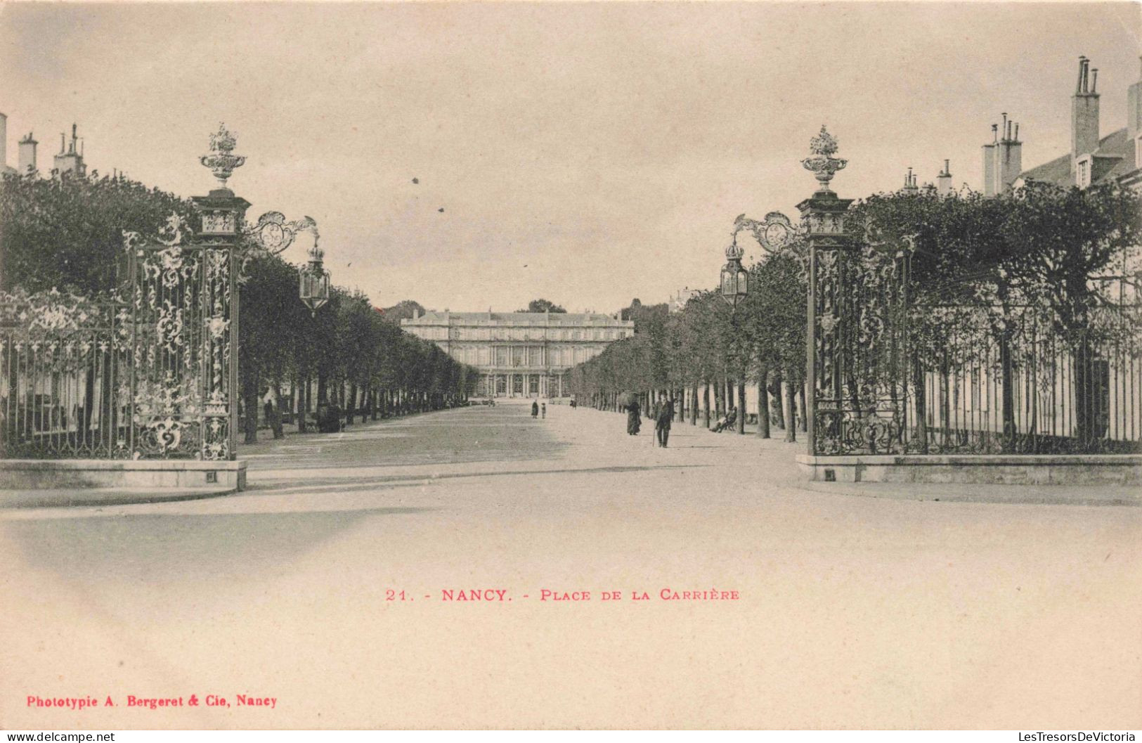 FRANCE - Nancy - Place De La Carrière - Carte Postale Ancienne - Nancy