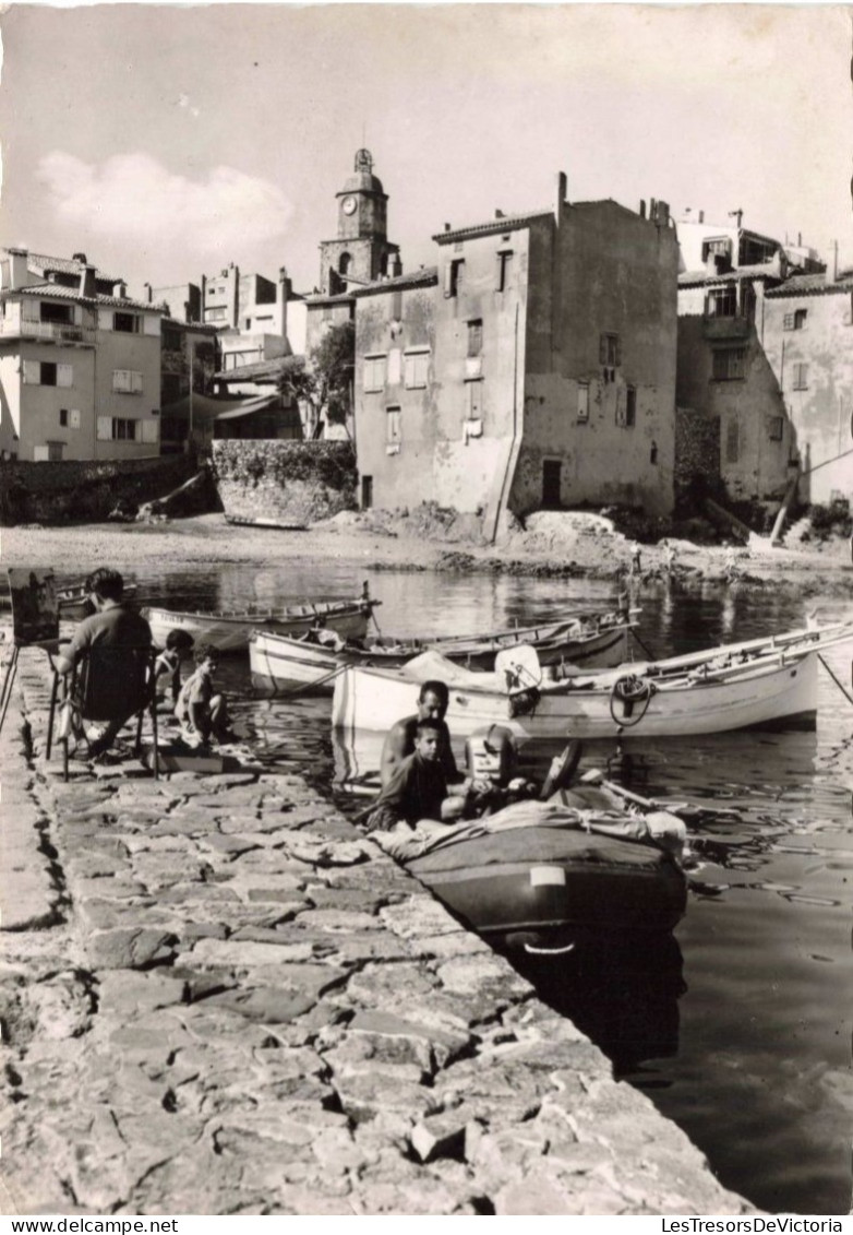 FRANCE - Saint Tropez - Le Port Des Pécheurs - Carte Postale Ancienne - Saint-Tropez