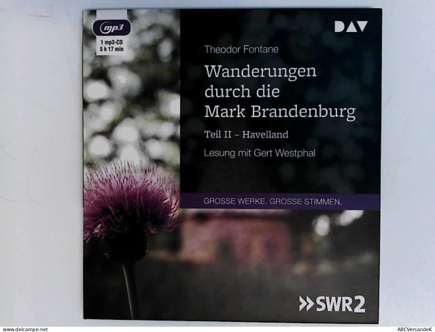 Wanderungen Durch Die Mark Brandenburg - Teil II: Havelland: Lesung Mit Gert Westphal (1 Mp3-CD) - CD