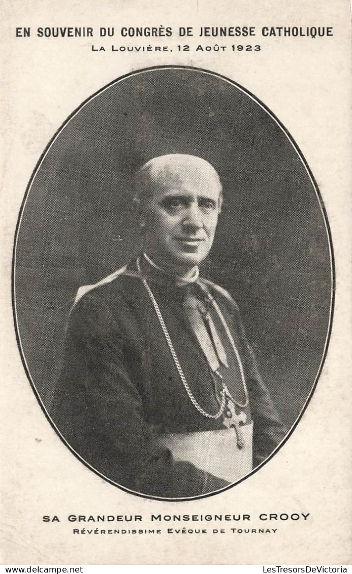 PHOTOGRAPHIE - Monseigneur Crooy - Carte Postale Ancienne - Photographie