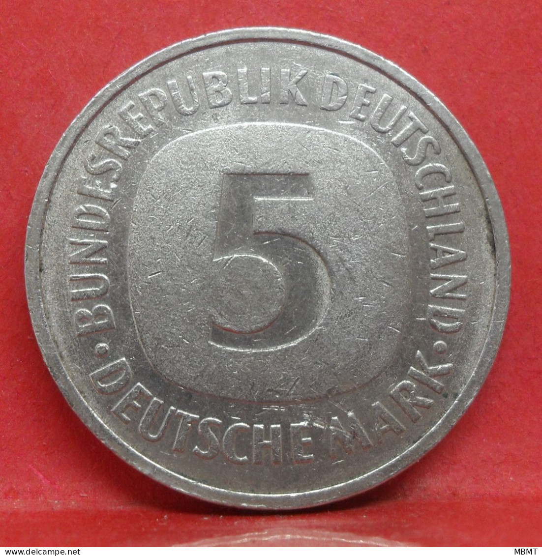 5 Mark 1975 F - TTB - Pièce Monnaie Allemagne - Article N°1566 - 5 Marcos