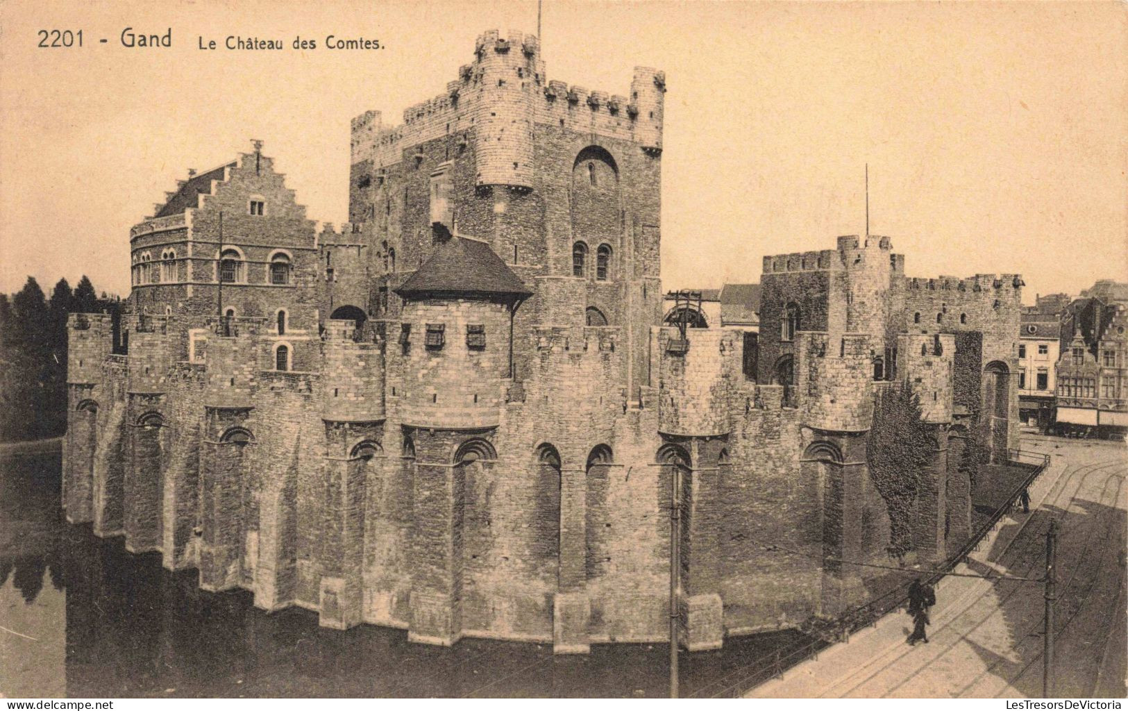 BELGIQUE - Gand - Le Château Des Comtes - Carte Postale Ancienne - Gent