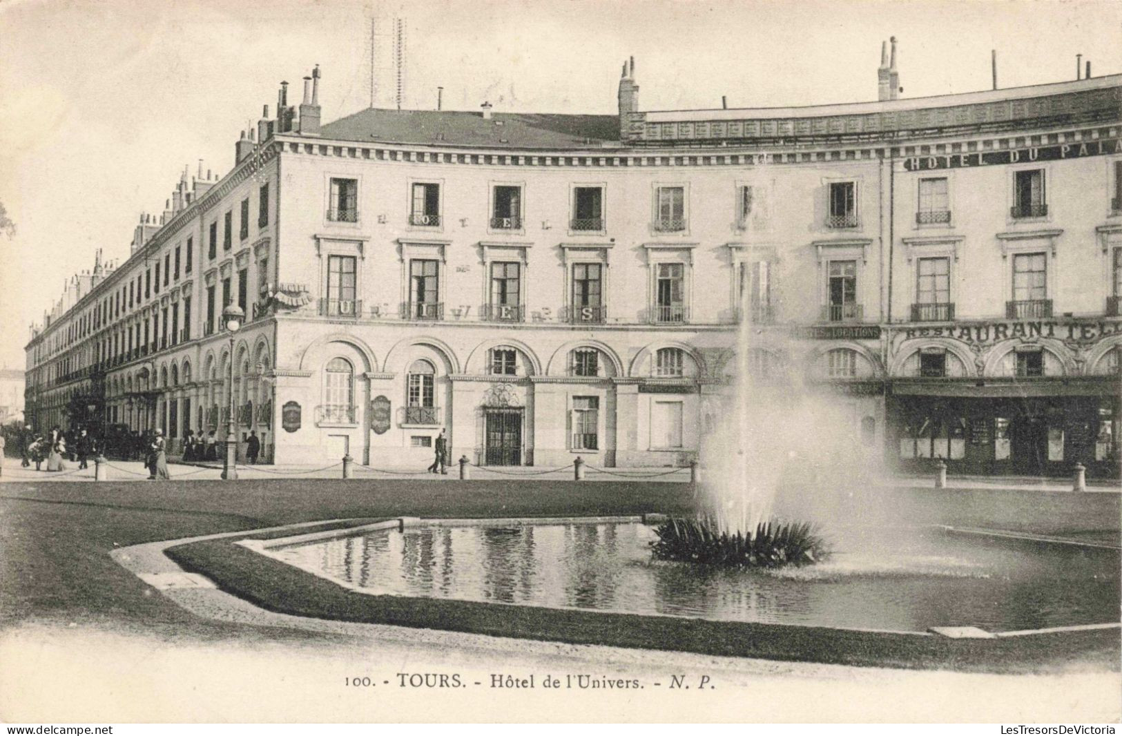 FRANCE - Tours - Hôtel De L'univers - Carte Postale Ancienne - Tours