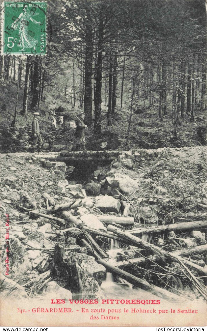 FRANCE - Gérardmer - En Route Pour Le Hohneck Par Le Sentier Des Dames - Carte Postale Ancienne - Sonstige & Ohne Zuordnung