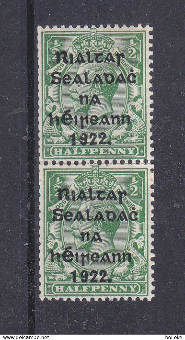 Irlande - Yvert 20 ** / * - Timbres Rouleaux - Avec Raccord - - Neufs