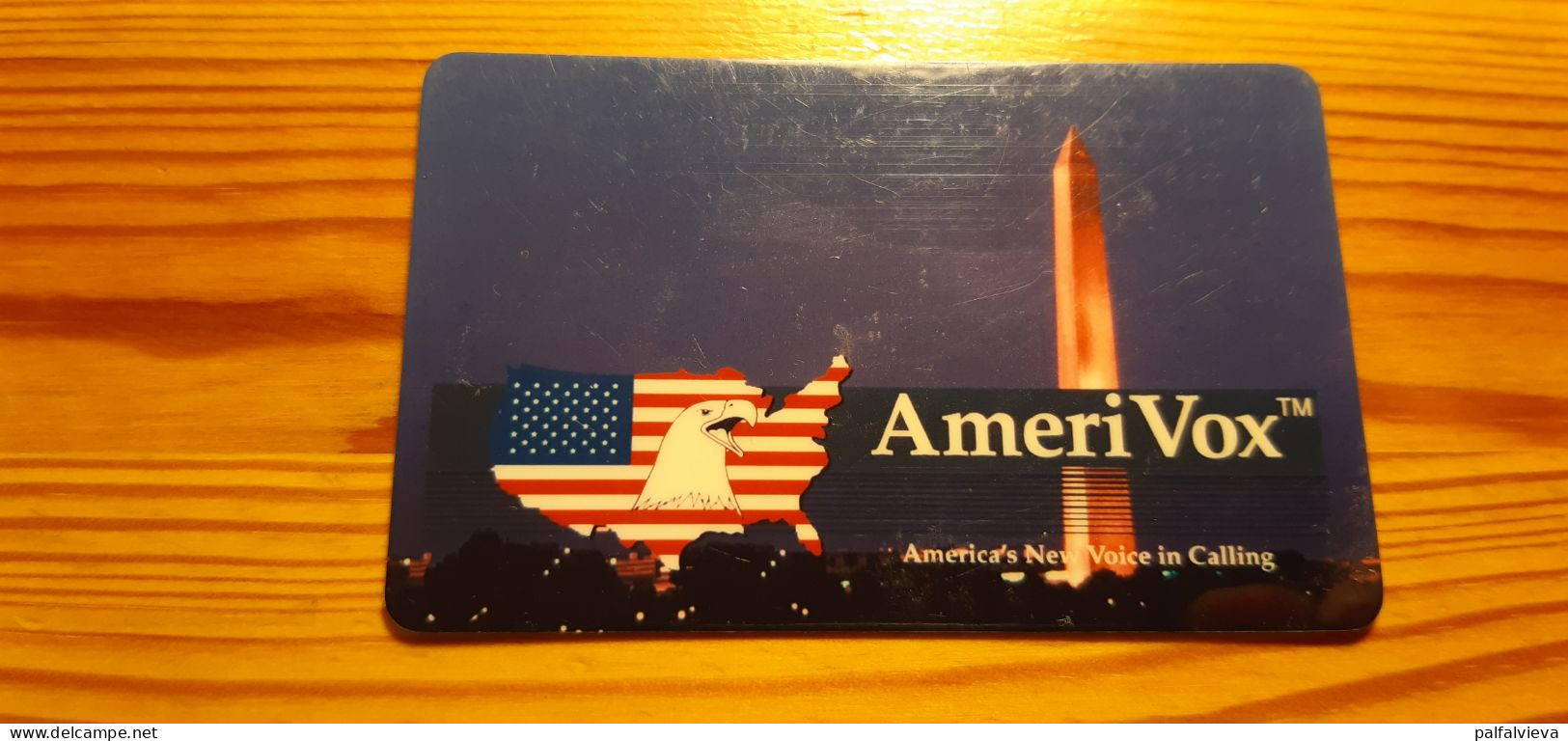 Prepaid Phonecard USA, Amerivox - Amerivox
