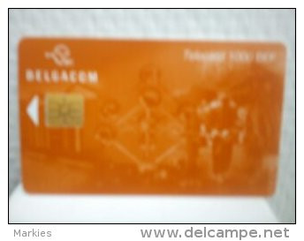 Phonecard Atomium 1000 BEF Used II 28.02.2002 Only 10.000 Made Very Rare - With Chip