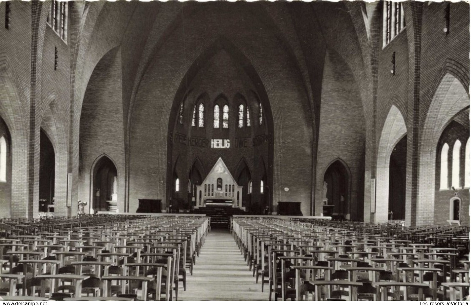 BELGIQUE - Genk - St Martinus Kerk - Binnenzicht - Carte Postale Ancienne - Genk