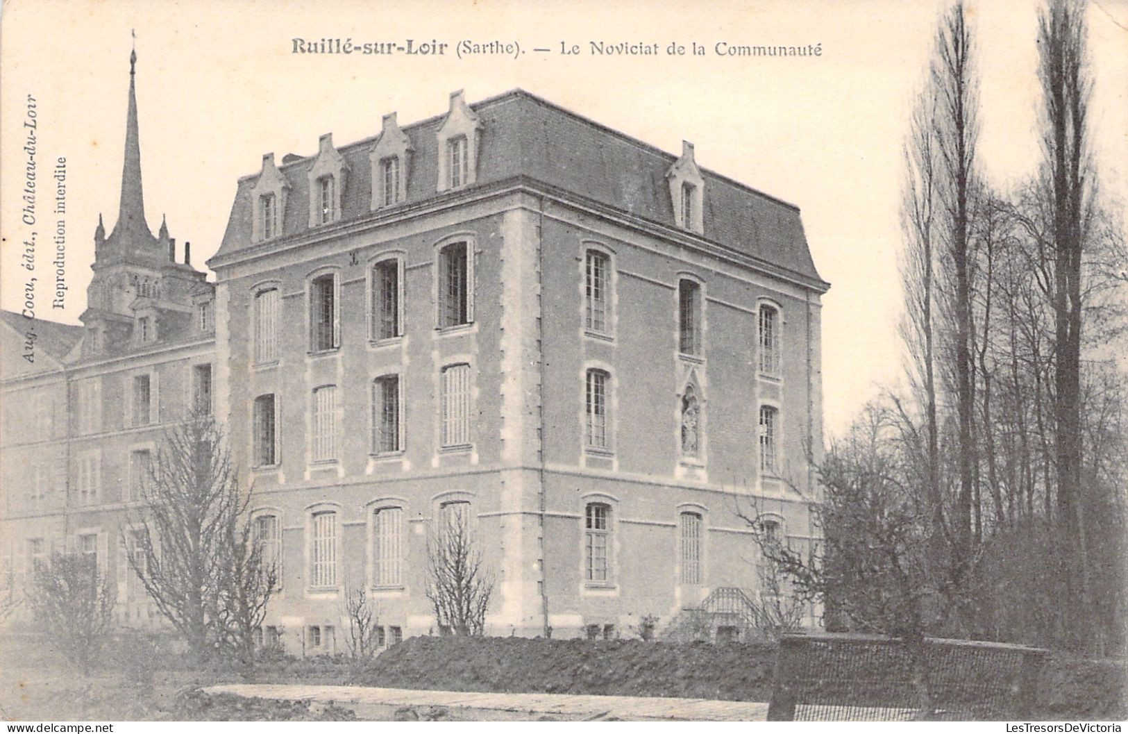 FRANCE - Ruillé Sur Loir - Le Noviciat De La Communauté - Carte Postale Ancienne - - Sonstige & Ohne Zuordnung