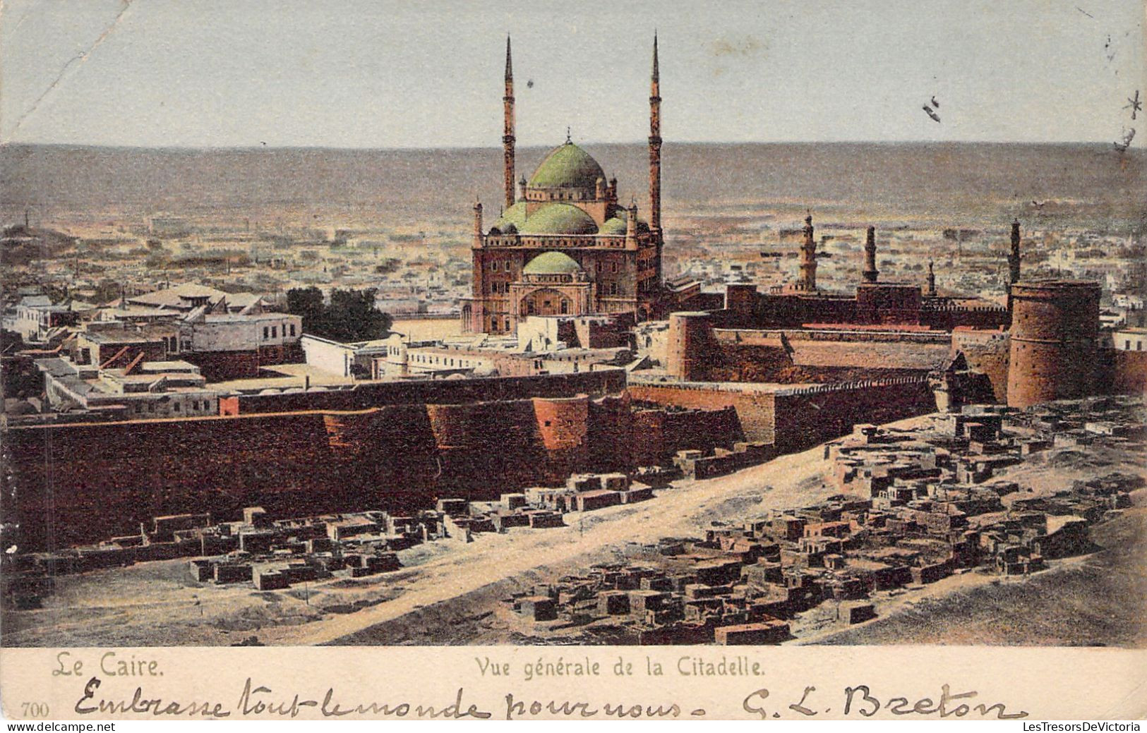 EGYPTE - Le Caire - Vue Generale De La Citadelle - Carte Postale Ancienne - - Le Caire