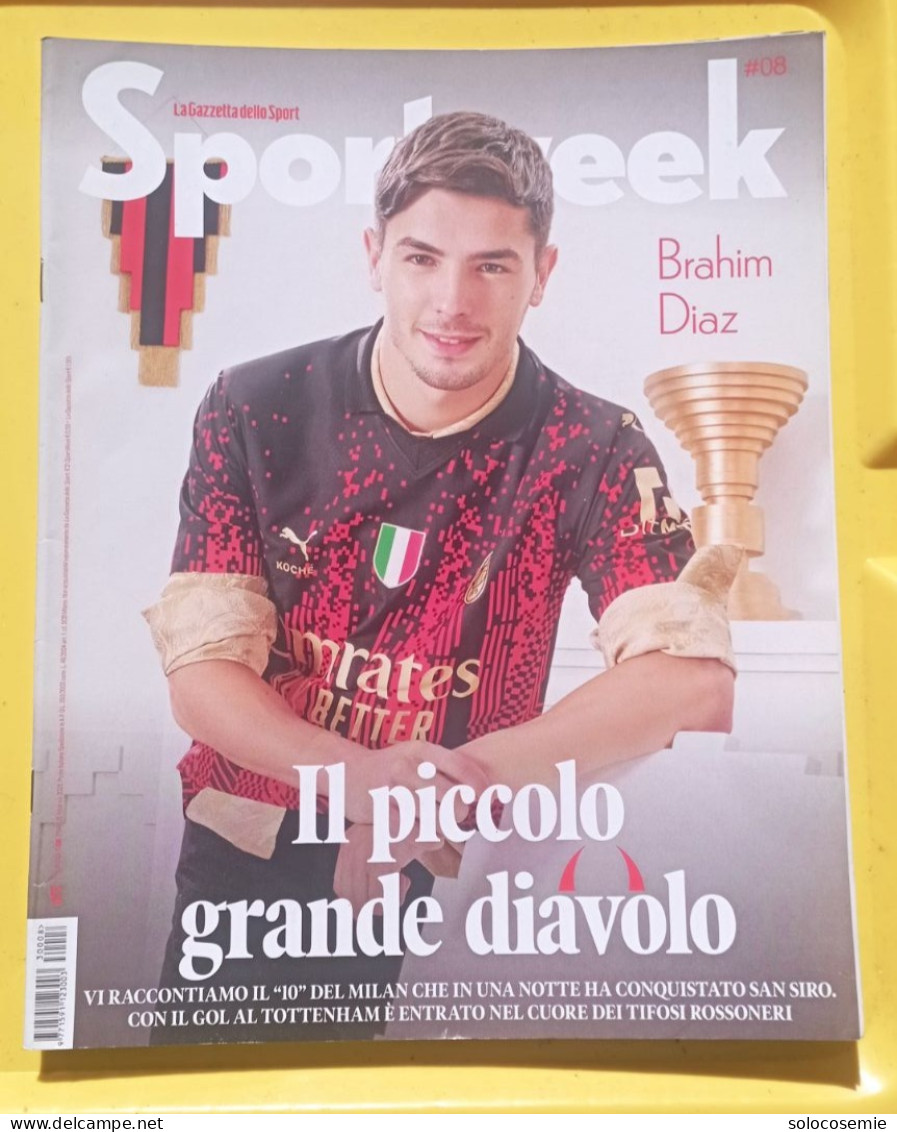 SPORTweek # 08 -2023 - In Copertina Brahim Diaz (Milan) - Sports