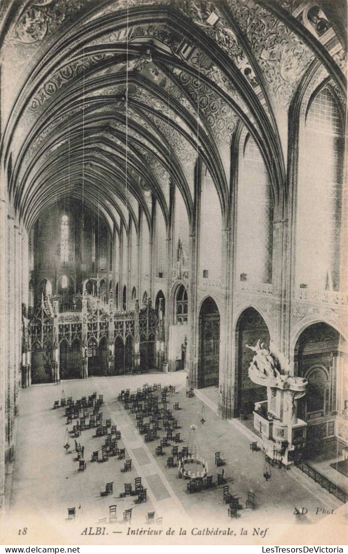 FRANCE - Albi - Intérieur De La Cathédrale - La Nef - Carte Postale Ancienne - Albi