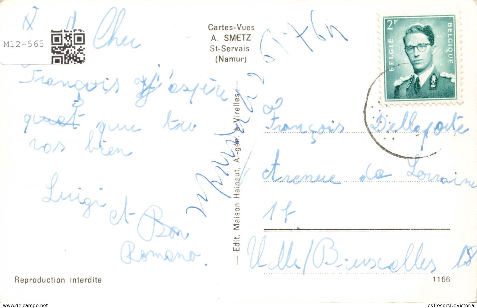 BELGIQUE - Chimay - Virelles - Le Château - Carte Postale Ancienne - Chimay