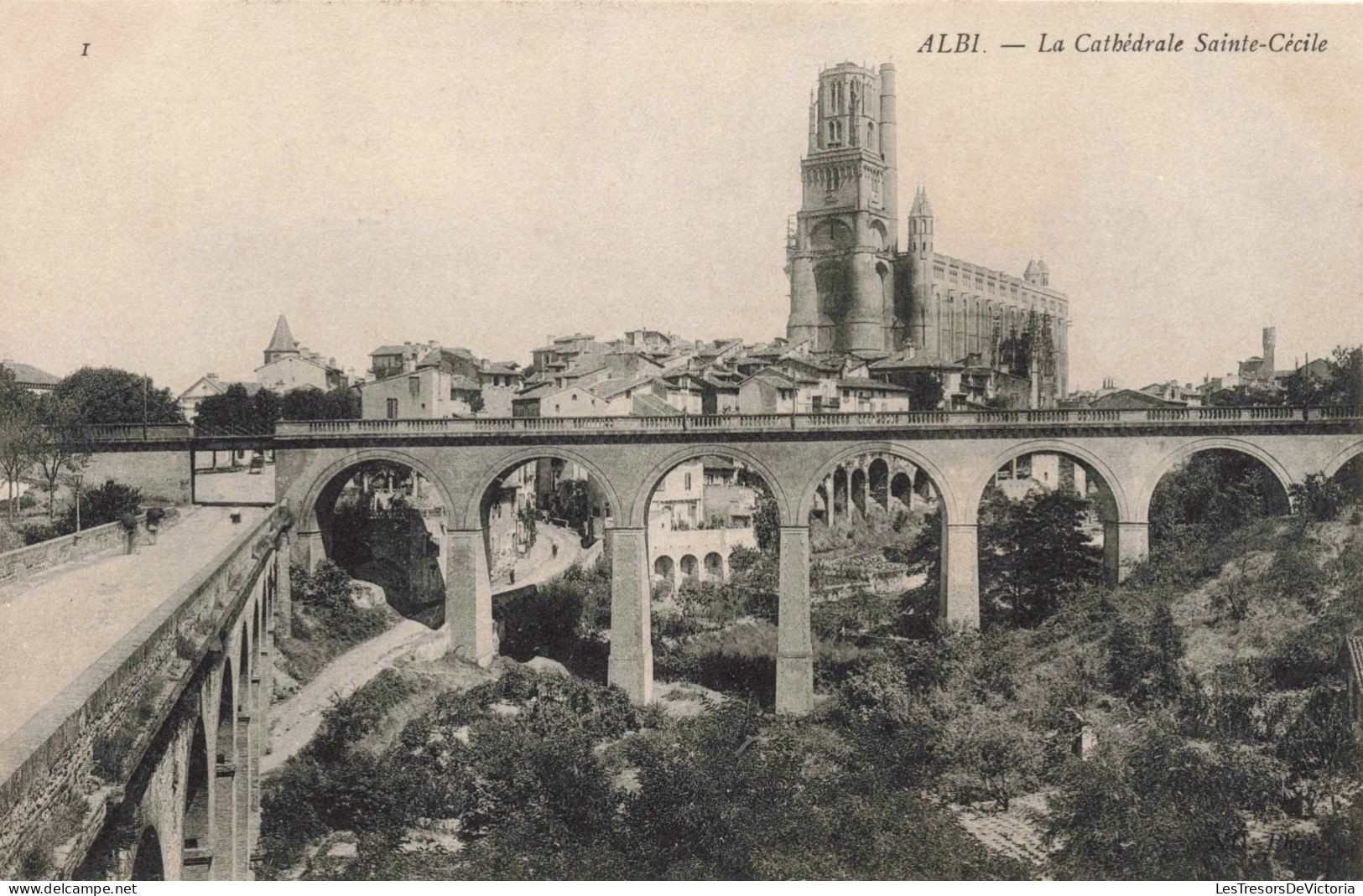 FRANCE - Albi - La Cathédrale Sainte-Cécile - Carte Postale Ancienne - Albi