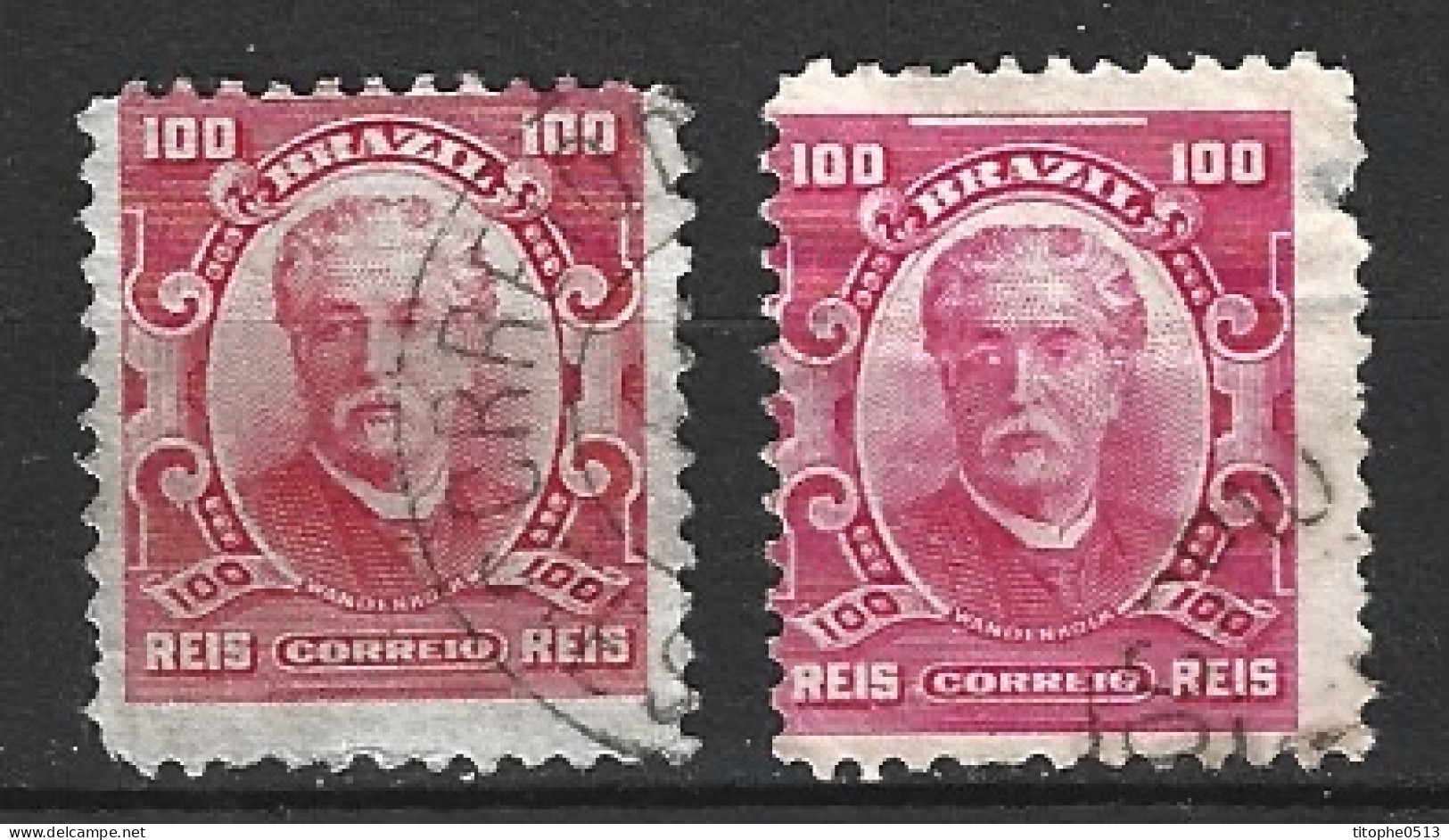 BRESIL. N°131 Oblitéré De 1906. Wandenkolk. - Used Stamps