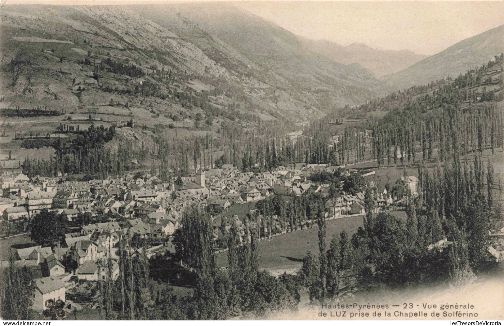 FRANCE - Luz - Hautes-Pyrénées - Vue Générale De Luz - Carte Postale Ancienne - Luz Saint Sauveur