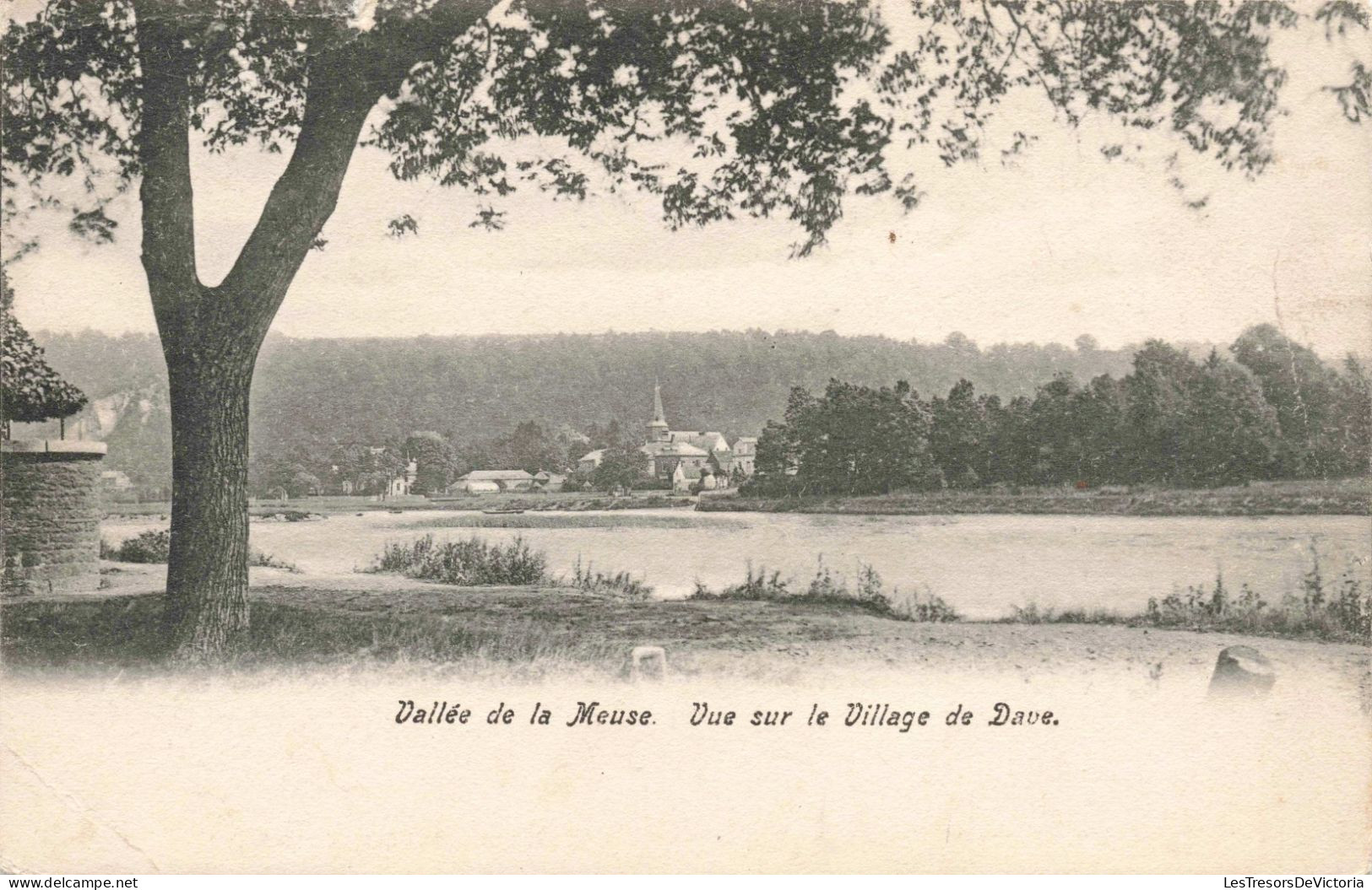 BELGIQUE - Namur - Vallée De La Meuse - Vue Sur Le Village De Dave - Carte Postale Ancienne - Namur