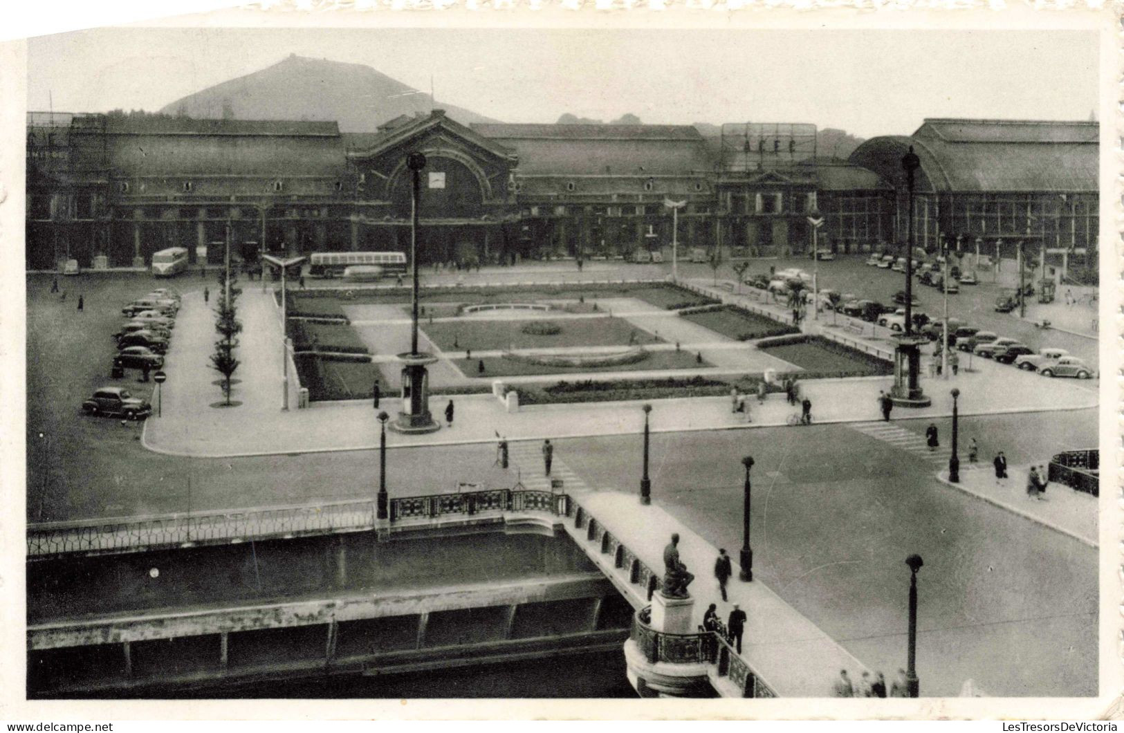 BELGIQUE - Charleroi - La Gare Du Sud - Carte Postale Ancienne - Charleroi