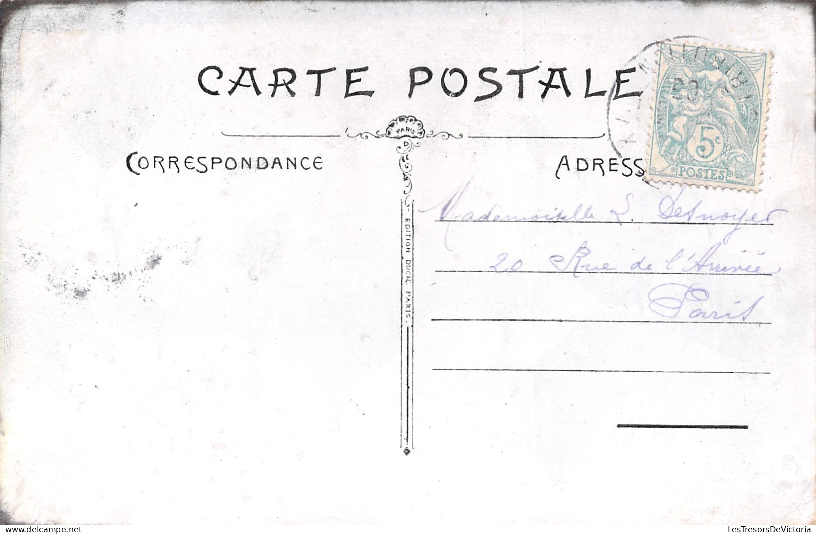 1er AVRIL - Poisson - Poeme Du Poisson D'avril - Carte Postale Ancienne - - 1er Avril - Poisson D'avril