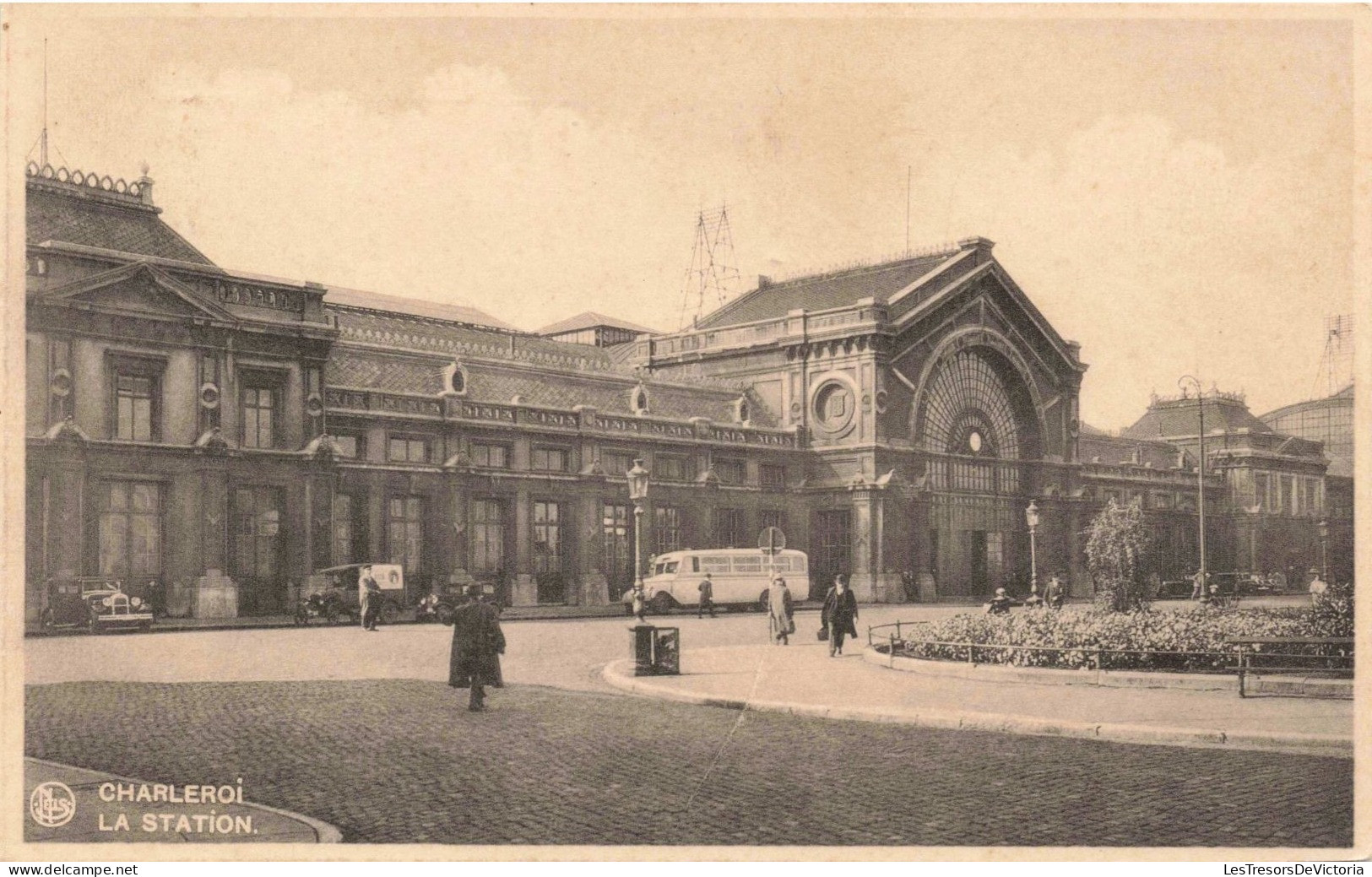 BELGIQUE - Charleroi - La Station - Carte Postale Ancienne - Charleroi