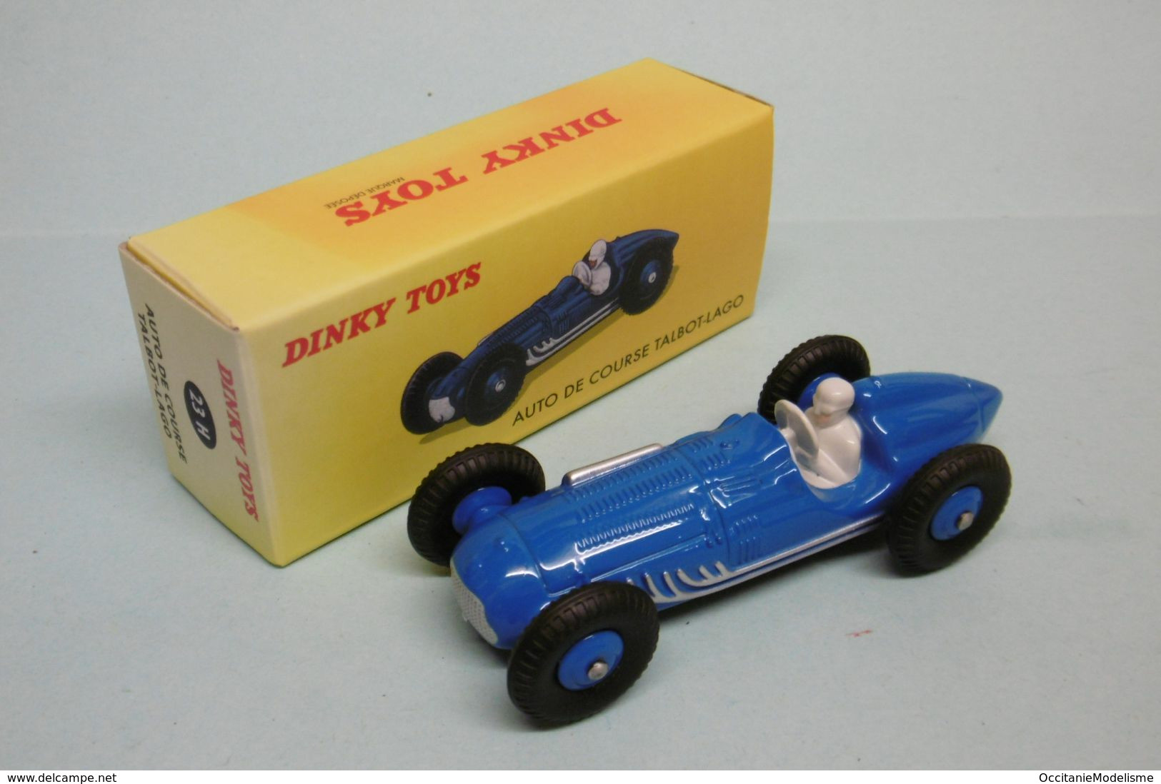 Dinky Toys / Atlas - TALBOT LAGO Auto De Course Bleu Réf. 23H Neuf NBO 1/43 - Dinky