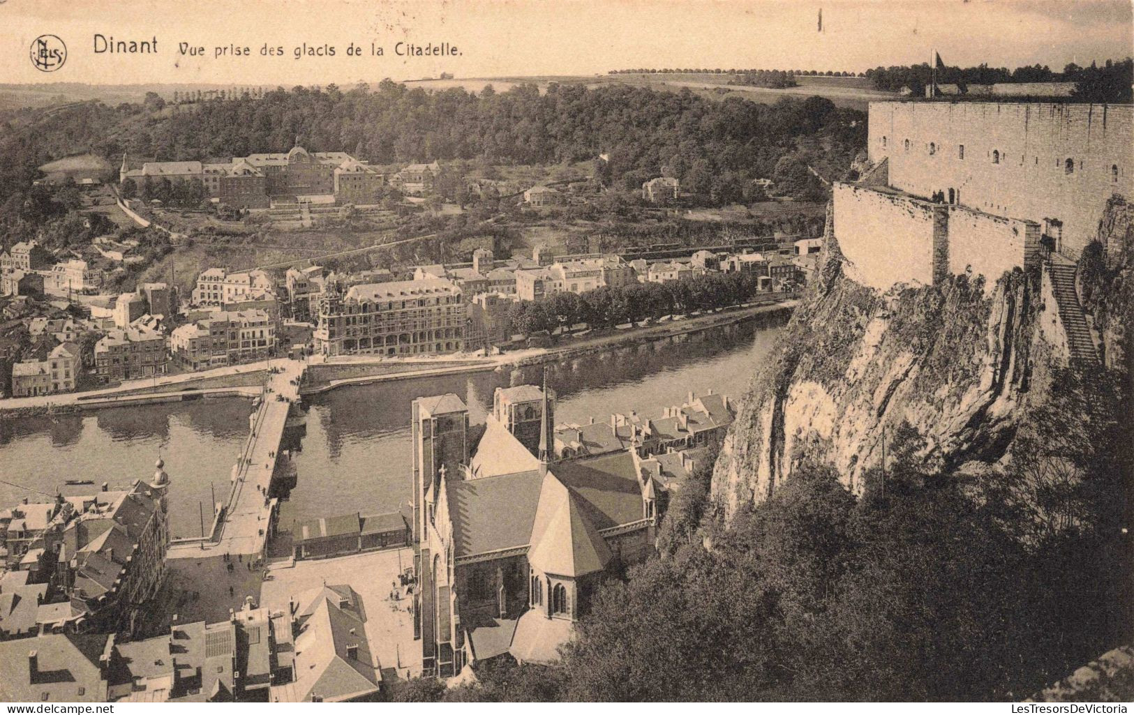 BELGIQUE - Dinant - Vue Prise Des Glacis De La Citadelle - Carte Postale Ancienne - Dinant