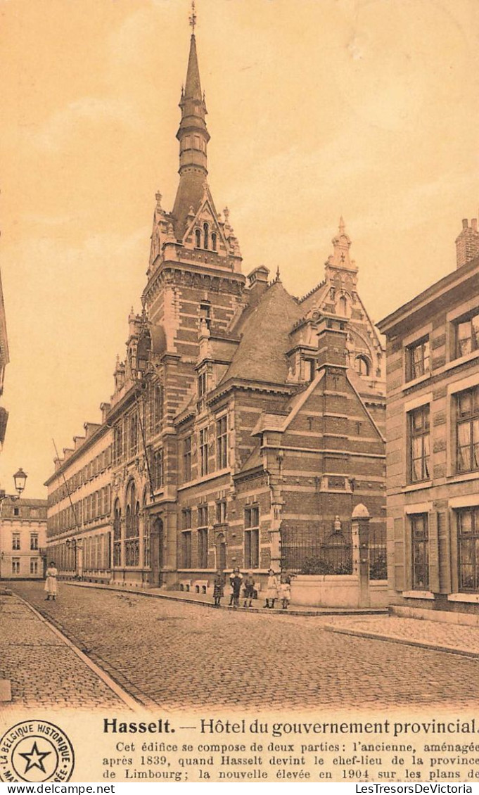 BELGIQUE - Hasselt - Hôtel Du Gouvernement Provincial - Carte Postale Ancienne - Hasselt