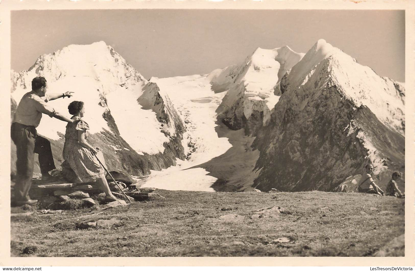 PHOTOGRAPHIE - Blick Von Der Hohen Mut - Carte Postale Ancienne - Fotografie