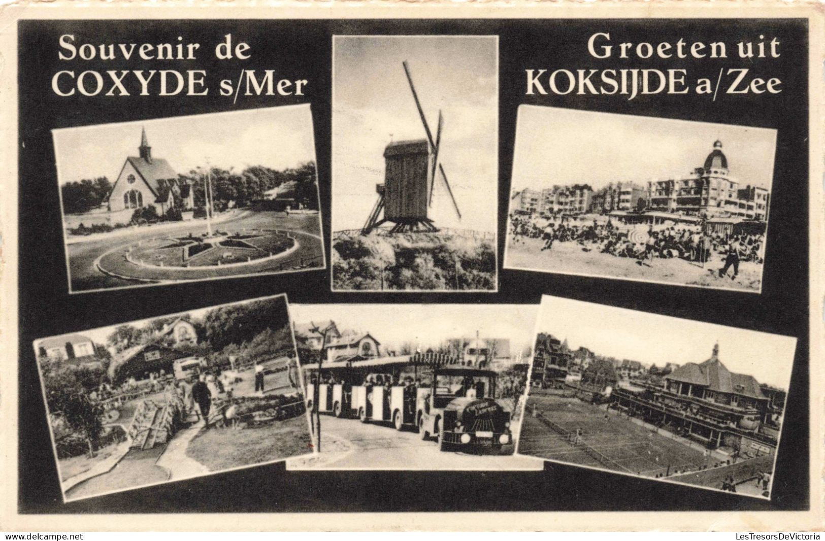 BELGIQUE - Coxyde - Souvenir De Coxyde Sur Mer - Carte Postale Ancienne - Koksijde