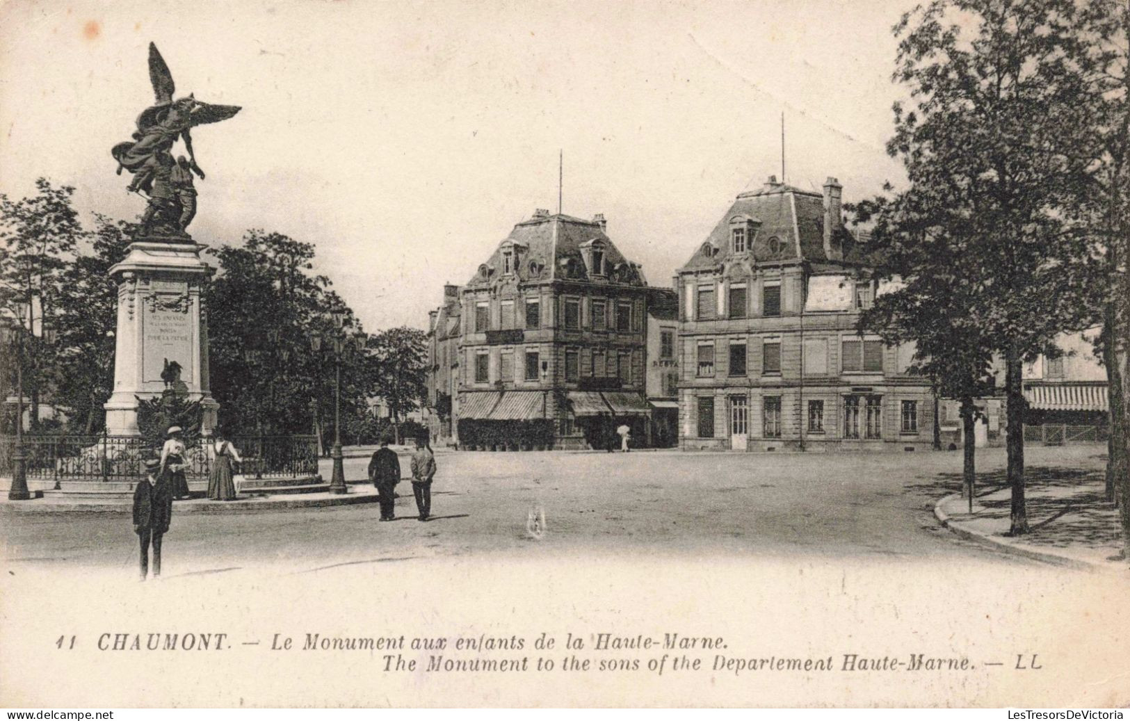 FRANCE - Chaumont - Le Monument Aux Enfants De La Haute-Marne  - Carte Postale Ancienne - Chaumont