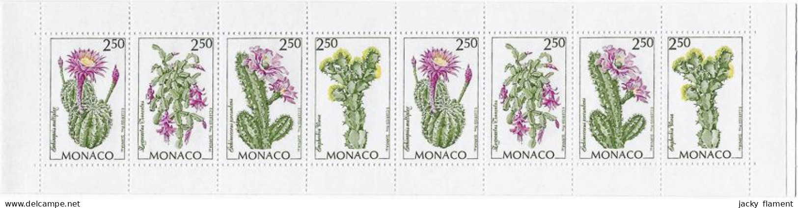 Monaco  - Carnet N° 9 "Cactus" - Markenheftchen