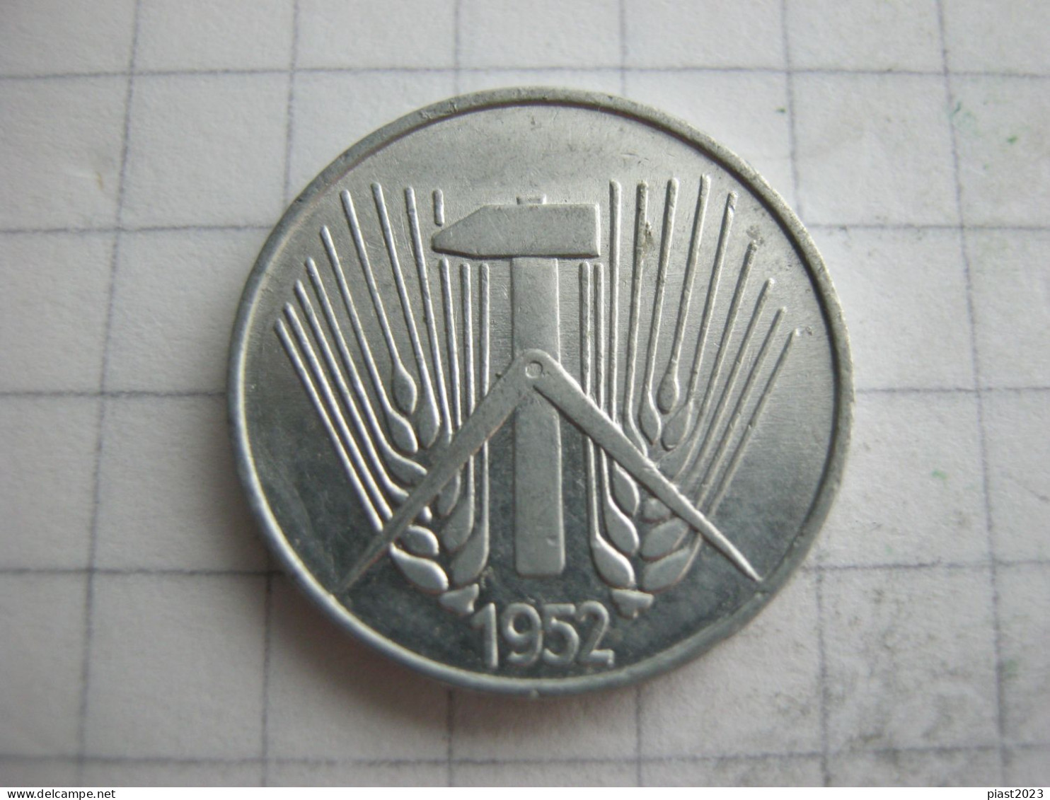 Germany DDR 1 Pfennig 1952 A - 1 Pfennig