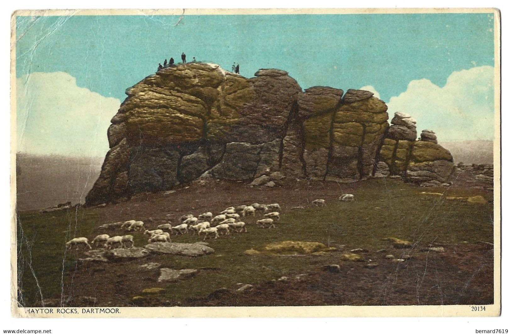 Royaume Uni   - Dartmoor -   Haytor  Rocks - Dartmoor