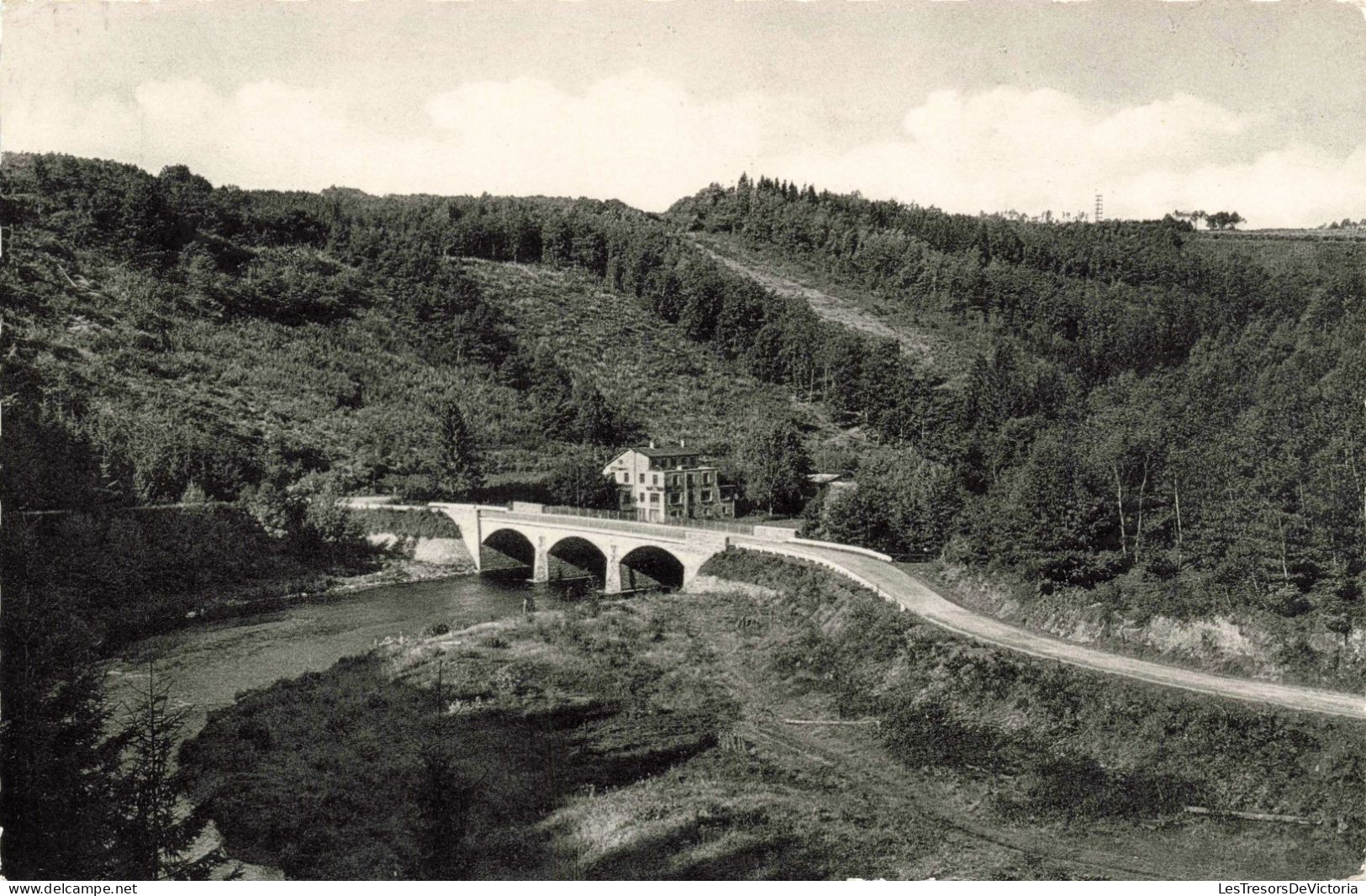 BELGIQUE - Nadrin - Le Hérou - L'Ourthe Et Le Pont Du Fay - Carte Postale Ancienne - Houffalize